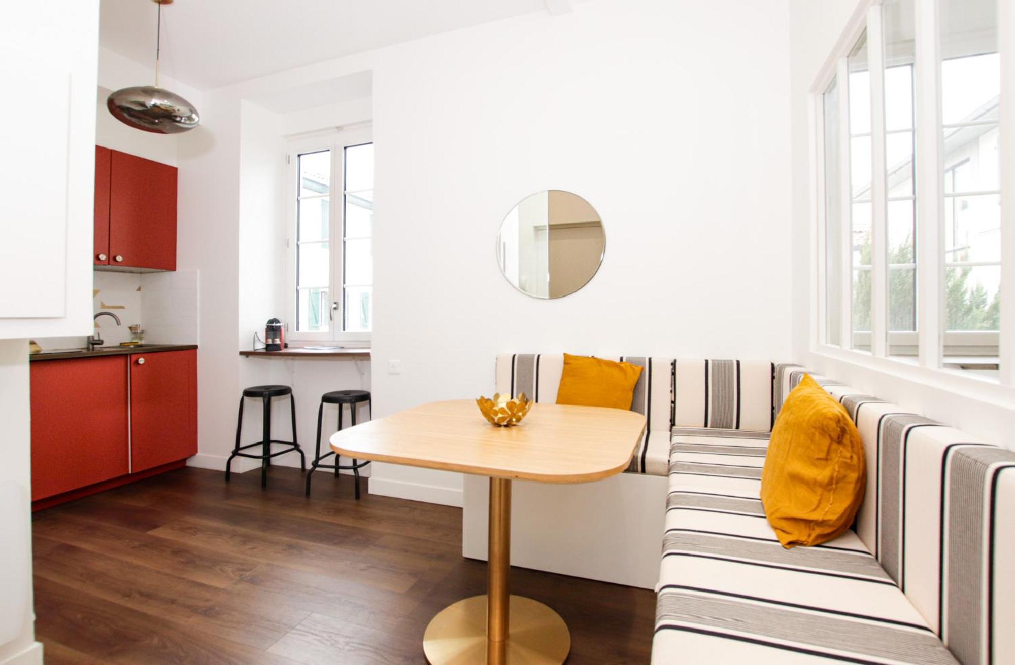 Bel appartement, offrant calme et luminosité, proche Côte des Basques Biarritz Esterno foto